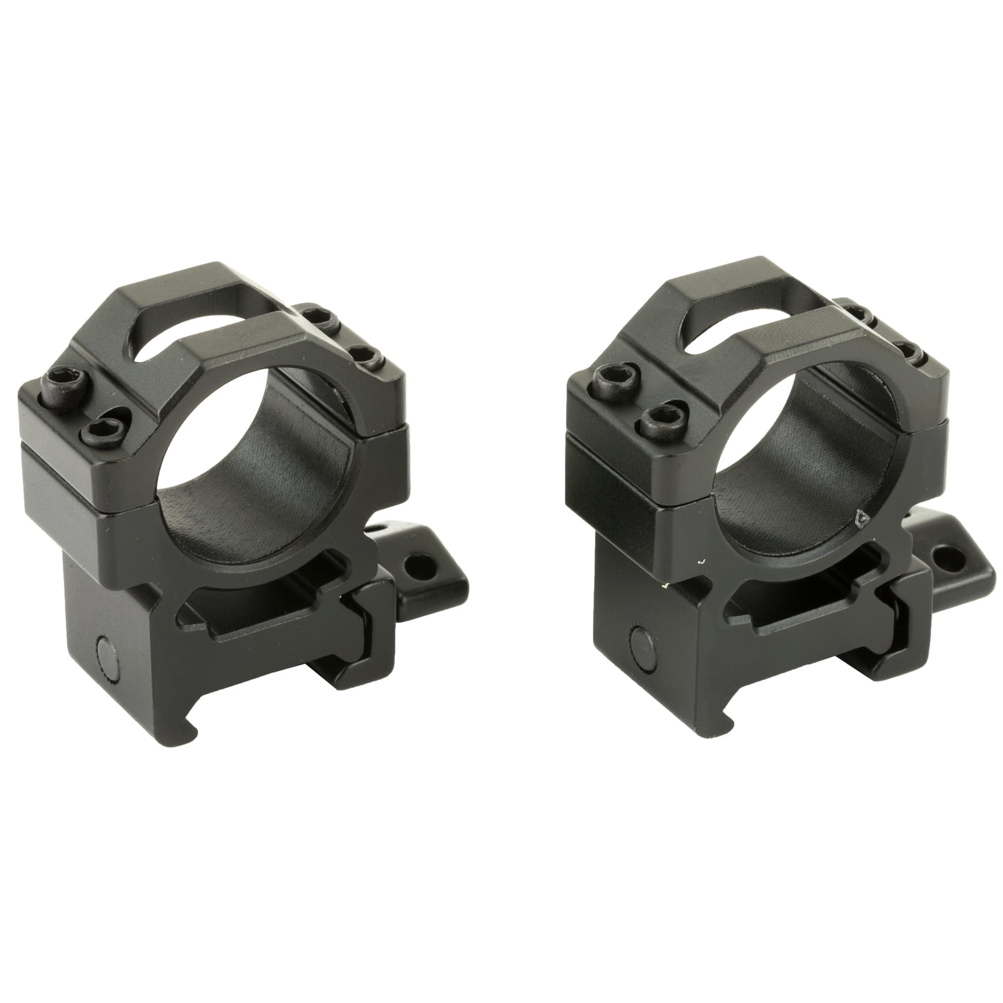 UTG Pro Max 2-Pc Picatinny Scope Rings RG2W1154 1in Medium Profile Black