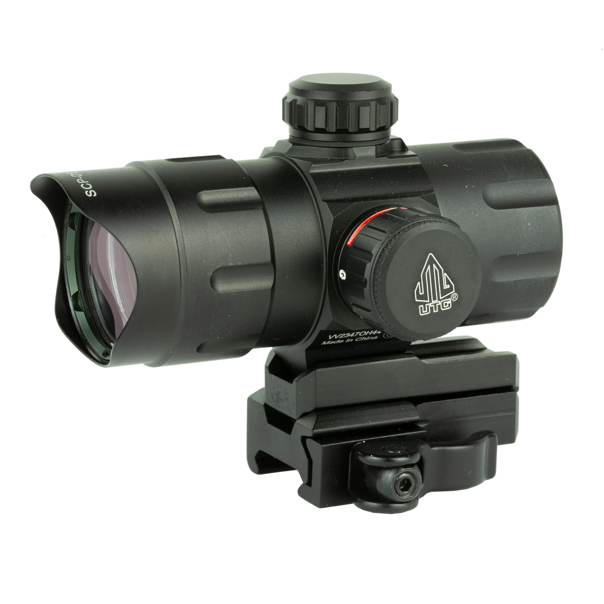 UTG 4.2" ITA Red/Green CQB Reflex Dot Sight SCP-DS3840W w/ QD Mount & Riser
