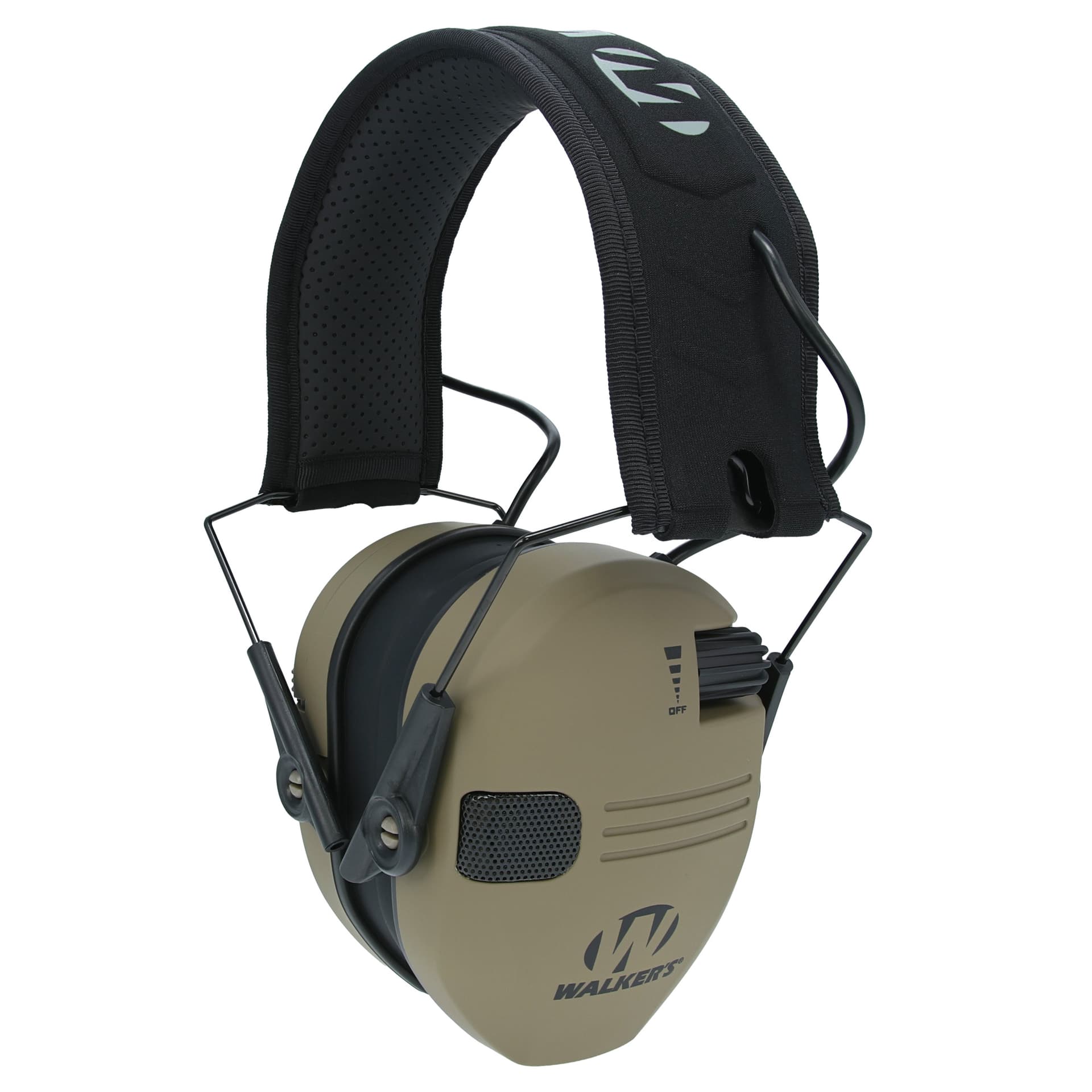Walker's Razor Compact Electronic Ear Muffs GWP-CRSEM-FDE NRR 23 dB FDE