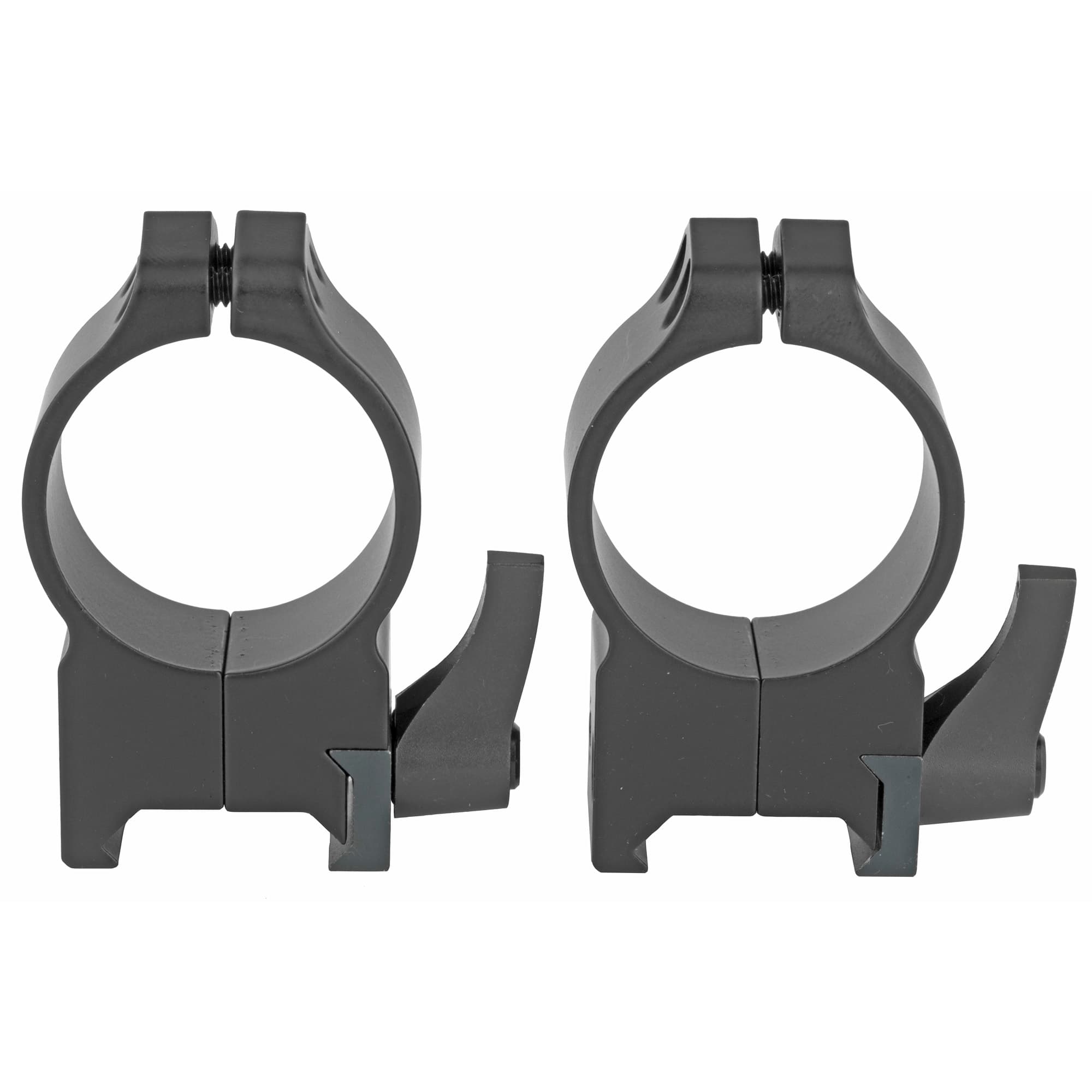 Warne Maxima QD 30mm High Matte Scope Rings 215LM Steel