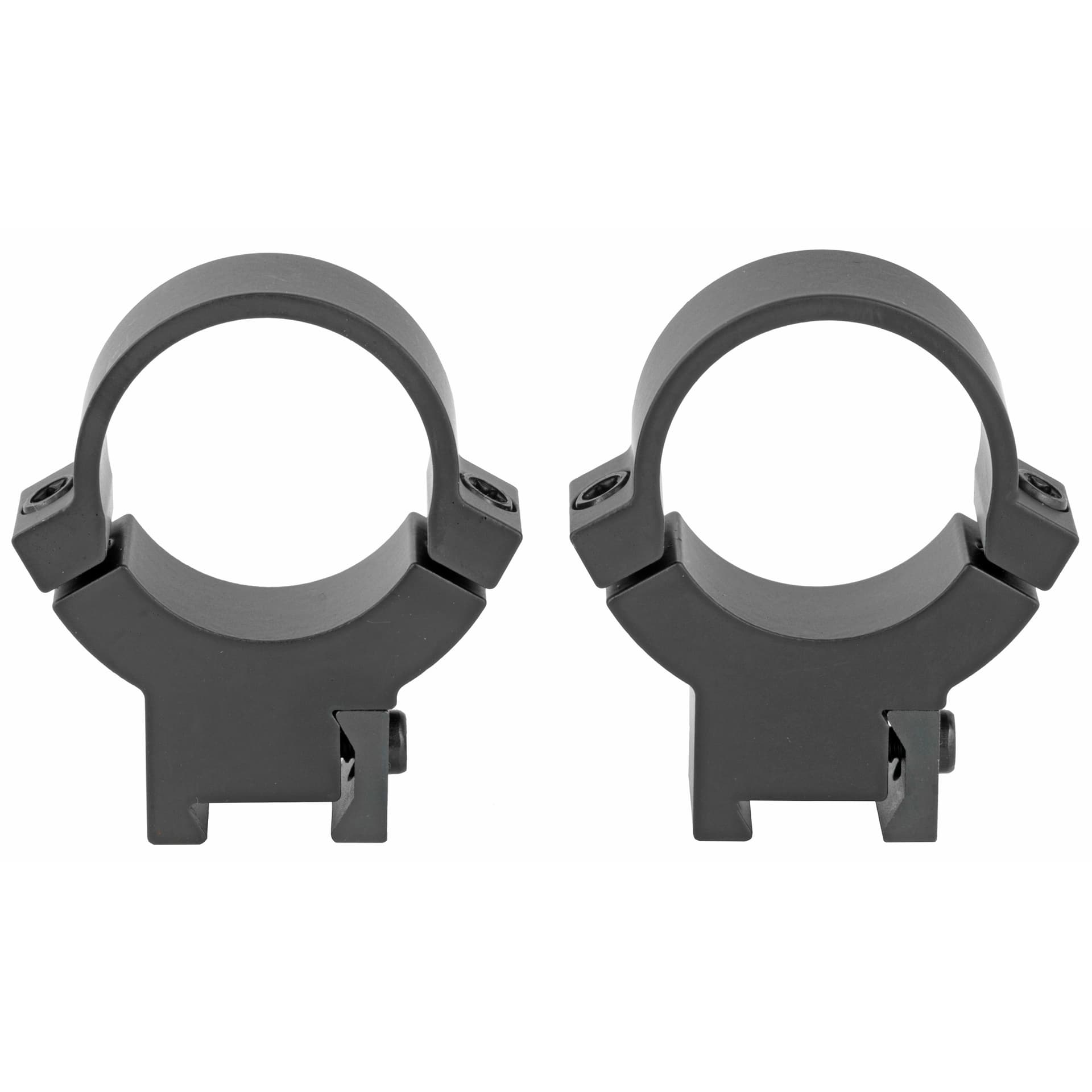 Warne Maxima Rimfire Scope Rings 722M 1 in High Matte Black
