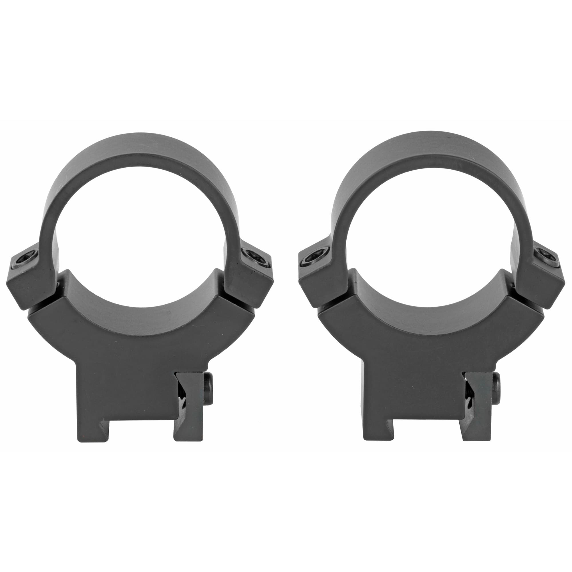 Warne Maxima Rimfire Scope Rings 722M 1 in High Matte Black