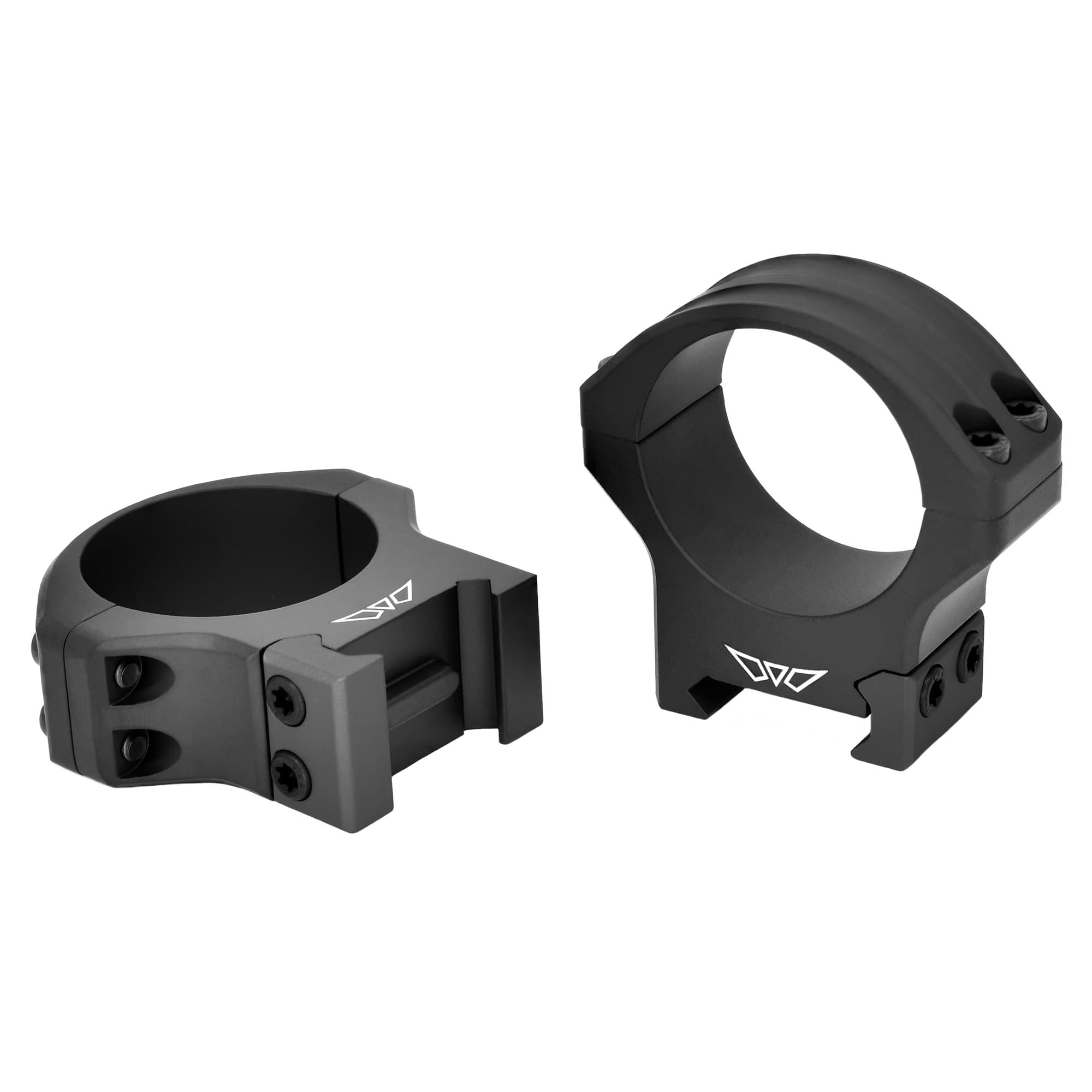 Warne HyperLite 34mm Medium Scope Rings 8521M Matte Black