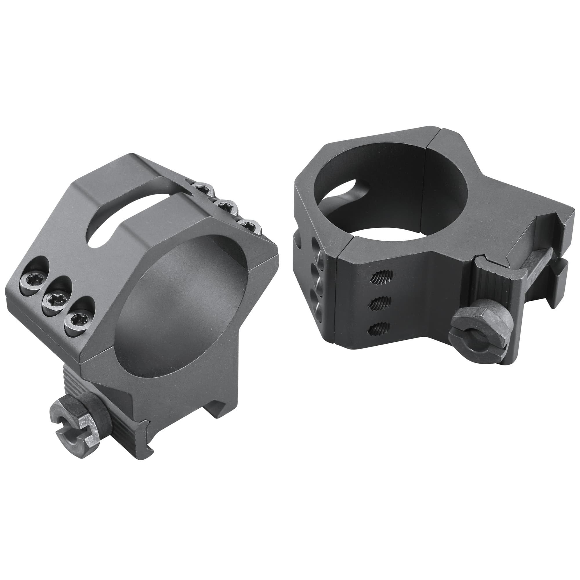 Weaver Six Hole Picatinny Scope Rings 99684 34mm High Matte Black
