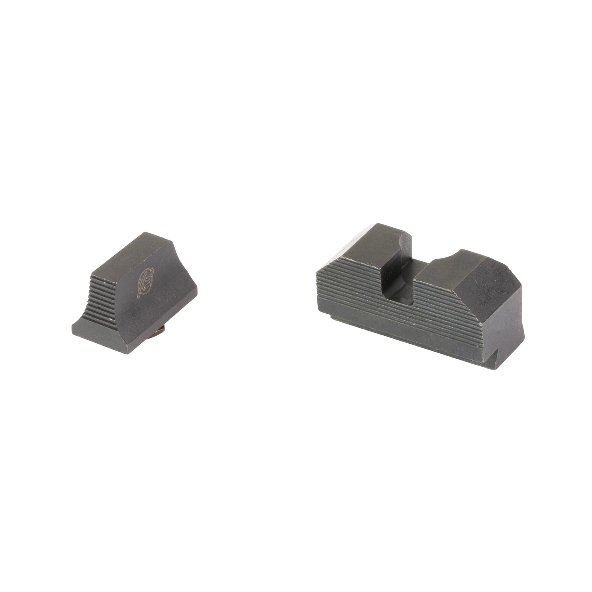 XS Sights Minimalist Backup Iron Sight Set GL-M201P-1 Glock 19 MOS Black