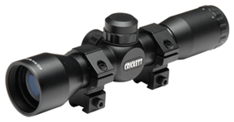 Crickett 4x32 Compact Rifle Scope KSA054 Mil-Dot Black Matte