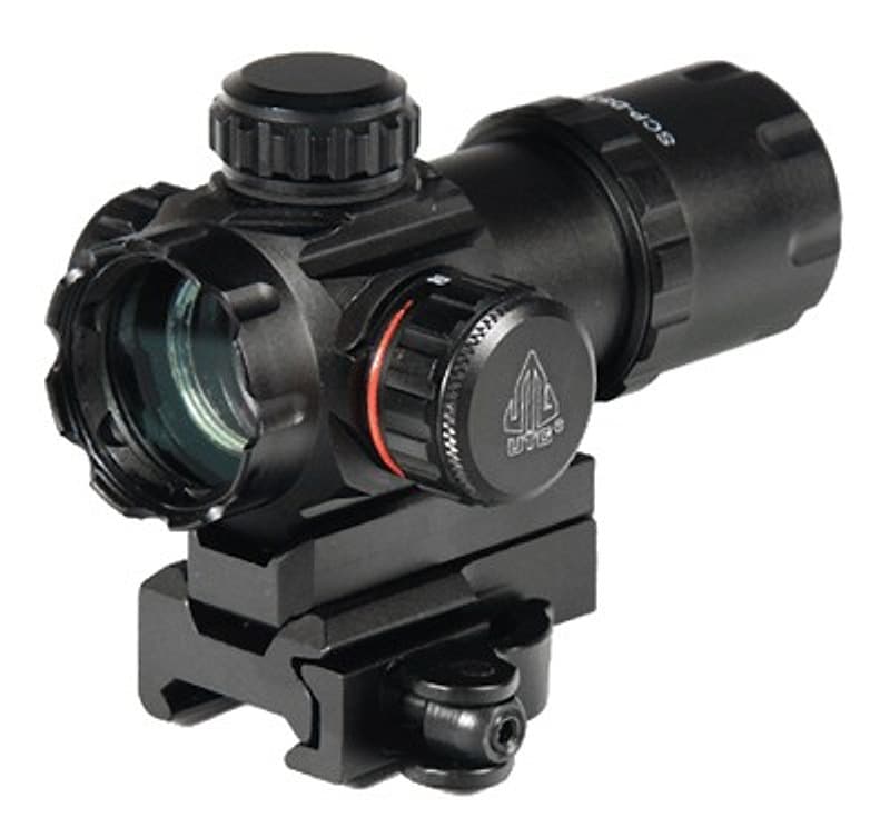 UTG ITA CQB Red/Green Dot Sight SCP-DS3039W 4.0 MOA 30mm QD Mount