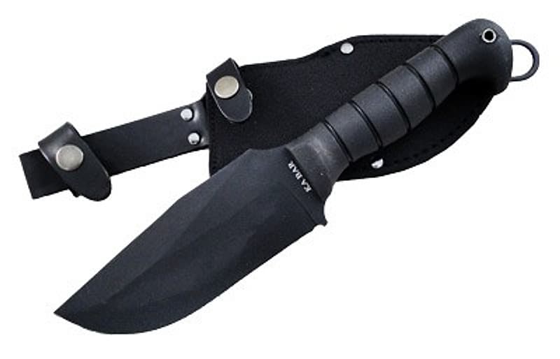 Ka-Bar Heavy Duty Warthog Fixed Blade Knife 1278 6.75in SK5 Steel 212789