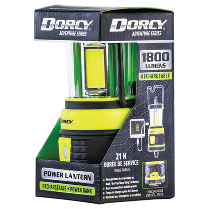 Dorcy® 1800 Lumen Rechargeable Adventure Lantern
