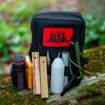 Bushcraft All-Weather Fire Starting Kit
