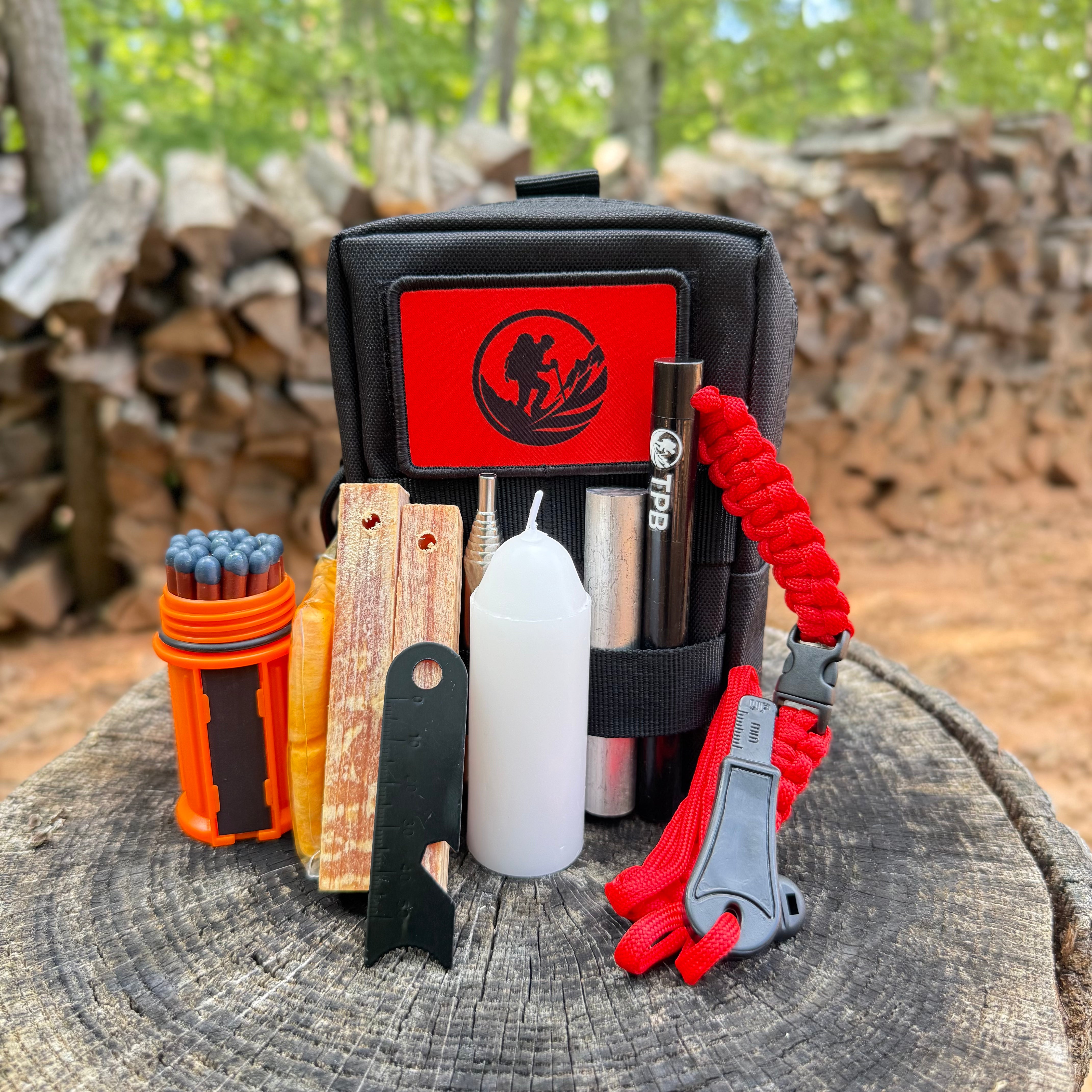 Bushcraft Fire Starting Kit | Mini Survival Kit | The Prep Bible
