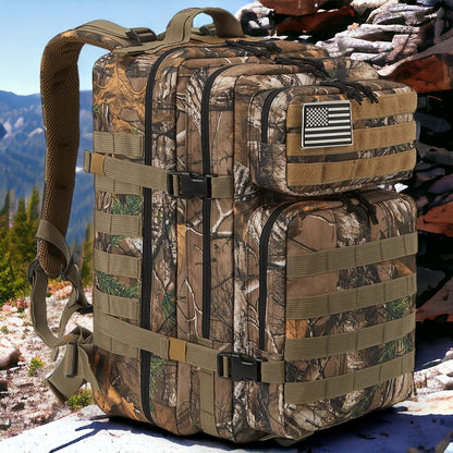 Tactical Military MOLLE Backpack 45L-The Prep Bible