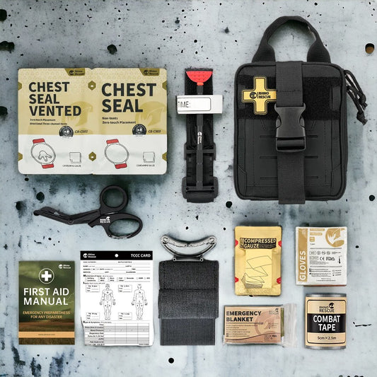 Rhino Rescue Tactical First Aid Kit-The Prep Bible