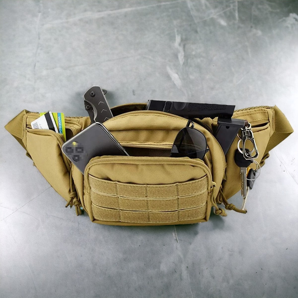 Tactical Military Waist Fanny Pack-The Prep Bible